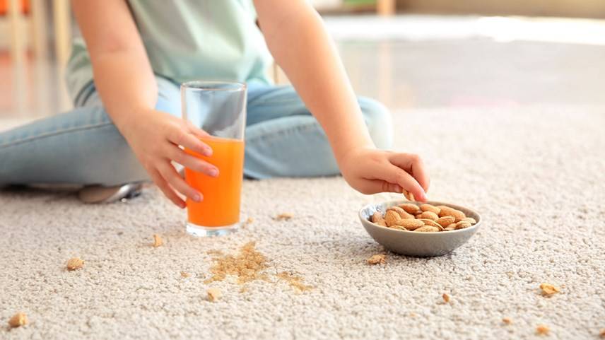 How to get cola stains out of carpets